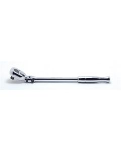 Ko-ken USA 3774PL 3/8 Sq. Dr. Ratchet Handle 24 teeth Locking Flexible Head Length 265mm Polished Handle