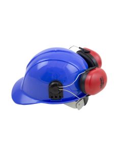SRWS23409 image(0) - Sellstrom Sellstrom- Earmuffs - HPS428 Premium Sereis - Hard Hat Mounted - NRR 28 - Black/Red