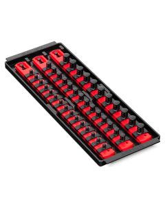 ERN8490 image(1) - Ernst Mfg. 3 Rail Twist Lock Socket Boss 13", Red - 1/4", 3/8" & 1/2"