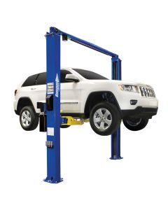 Forward Lift 10,000 Lb 2 Post Symmetric Lift With Spot-Rite Arm Technology. 3 Stage Front Arm And 2 Stage Rear . Top Mounted Direct Pull Technology With Cylinder Rod Concealed In Carriage. Adjustable Widths Options. Single Point Lock Release. Includes Low
