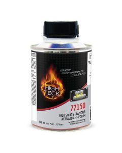 High Teck Products 77150-8 Medium Activator, 1 pt, Liquid, Use With: 77125 High Solids Glamour Clear