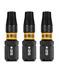 DEWALT 1In Torx T25 Flextorq 3Pk