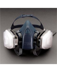 MMM37077 image(0) - 3M 37077 Professional Series Half Facepiece Paint Spray Packout, Small, P95 Filter Class