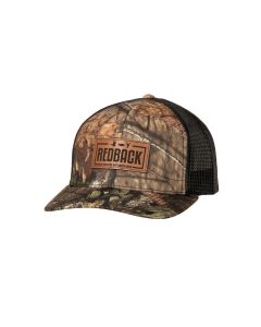 RDBHATC8 image(0) - Redback Mossy Oak Trucker-DNA Black
