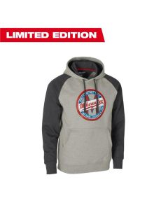 MLWHOOD1924GS image(1) - Milwaukee Tool Limited Edition 100th Anniversary: 1924 Work Hoodie Gray Small