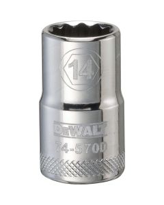 DEWALT 001Pc 12Dr Socket-12Pt-14