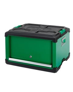 SKTSK03104 image(2) - S K Hand Tools Modular Stackable Storage Tool Box, Lift-Up Sliding Door Steel Box