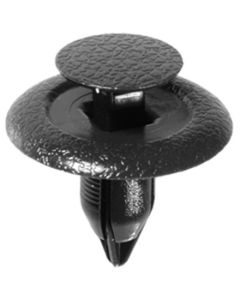 AVC18206 image(0) - AUVECO 18206 Push-Type with Drive Pin Retainer, 18 mm Dia Head x 12 mm L Stem x 6 mm Hole, Nylon, Gray