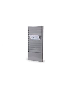 Petoskey Plastics Vert. 18-Pock. RO Rack Pkt 12.5"Wx5"D