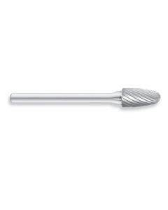 HTCSF-51 image(0) -  SF-51 Solid Carbide Burr, Tree Shape Radius, Single Cut