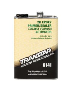 TRP6141 image(0) - Transtar Autobody Products 6141 - 2K Epoxy Primer/Sealer Activator - 1 Gallon - 1:1 Mixing