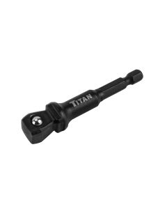 Titan 10 pk. 1/4 in. Dr. 2-1/2 in. Wobble Socket Adapter
