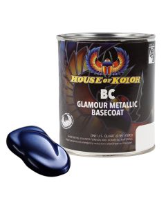 HOKBC05-Q01 image(0) - House Of Kolor SHIMRIN BC05-Q01 Glamour Metallics Series Universal Basecoat, 1 qt Can, Lapis Blue