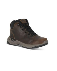 FSIA9000-10EE image(0) - Avenger Work Boots Foreman MAX Mid - Men's - CN|EH|WP|SR - Brown - Size: 10 - EE - (Extra Wide)
