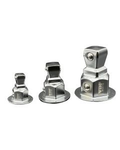 VIMWSA100 image(1) - VIM Tools 3 Piece Wrench Wobble Socket Adapter Set