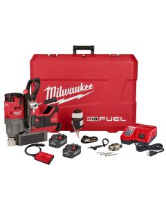 MLW2788-22HD image(1) - Milwaukee Tool M18 FUEL 1-1/2" Lineman Magnetic Drill High Demand Kit