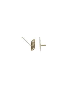 Disco Automotive Hardware 345MT Universal Molding Clip, #10 - 24 TPI x 3/4 in L Screw