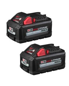 MLW48-11-1862 image(2) - Milwaukee Tool M18 REDLITHIUM HIGH OUTPUT XC6.0 Battery Pack - 2 Pack