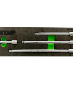 VIM Tools 4 Piece 3/8 Inch Drive Wobble Extension Set