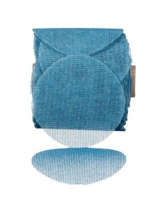 MMM36435 image(0) - 3M  Hookit Blue Net Abrasive Disc 36435, 80, 5 in, 50 Discs/Cart, 4 Carts/Case