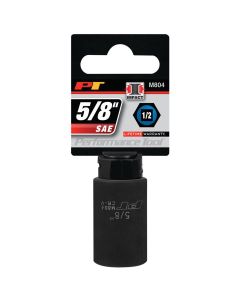 WLMM804 image(1) - Wilmar Corp. / Performance Tool 1/2" Dr. 5/8" 6pt Impact Socket