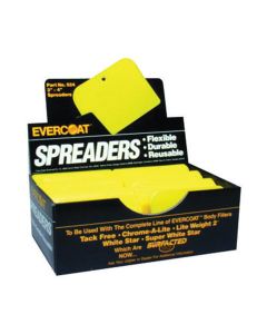 FIB524 image(0) - Fibre glass Evercoat 100524 Spreader With Display Box, 3 x 4 in, Plastic