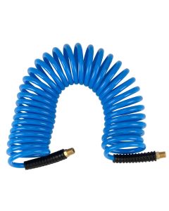 INT7760 image(0) - American Forge & Foundry Recoil Air Hose - 1/4" x 25' - 1/4" Brass Fittings