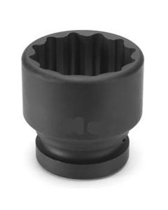 Grey Pneumatic SOC 2-5/16 1"D IMP 12PT BLK