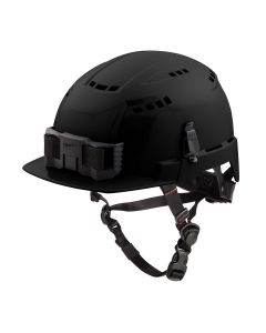 MLW48-73-1330 image(4) - Milwaukee Tool BOLT Black Front Brim Vented Safety Helmet (USA) - Type 2, Class C