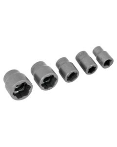 Wilmar Corp. / Performance Tool 5 Piece 3/8" Drive Bolt Extractor Set