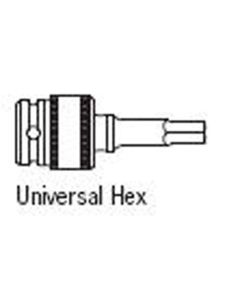 Sunex 1/2 DR. 18MM UNIVERSAL HEX DRIVE IMPACT SOCKET