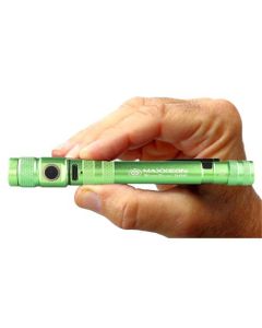 MXN00366 image(1) - Maxxeon WorkStar 366 Rechargeable LED Zoom Penlight/Inspection Light USB-C, Green