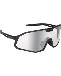 SAS52025D image(0) - S.A.S./Survivair VX12 Safety Eyewear - Black Frame - Indoor/Outdoor Lens