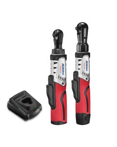 ACDARW12103-K8 image(0) - ACDelco ACDelco ARW12103-K8 G12 Series 12V Li-ion Cordless �" & 3/8" Brushless Rachet Wrench Combo Tool Kit