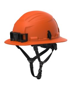MLW48-73-1663 image(0) - Milwaukee Tool BOLT Safety Orange Full Brim Safety Helmet &hyphen; Type 2, Class E
