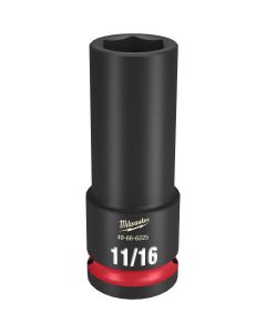 Milwaukee Tool SHOCKWAVE Impact Duty  1/2"Drive 11/16" Deep 6 Point Socket