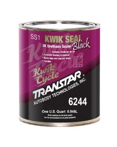 Transtar Autobody Products 6244 - Kwik Seal 2K Urethane Sealer - 1 qt Can - Black - 4:1:1 Mixing - 560 sq-ft/ Gallon at 1 mil Coverage