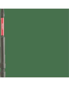 Milwaukee Tool SHOCKWAVE 3-1/2" Impact Square Recess #2 Power Bits (25 Pk)