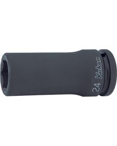 KKN16300M-55 image(0) - Ko-ken USA 16300M-55 3/4 Sq. Dr. Socket 55mm 6 point Length 100mm
