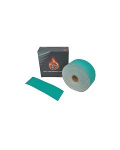 High Teck Products (5 pcs pack) 2.75"X16.5" GREEN PSA Sanding Sheet 80 Grit