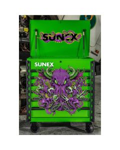 SUNEX TOOLS Tony Squindo CTOOLU Full Drawer Cart