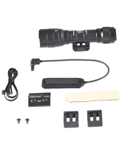STL88127 image(2) - Streamlight ProTac Rail Mount HL-X Pro USB Long Range, Gun-Mounted Tactical Light - - Includes Jack-Cap, M-LOK Kit, Momentary Switch, Hardware Kit, 2.5 mm Allen Wrench,  SL-B26 battery pack, 40 Inch USB Cord - Black