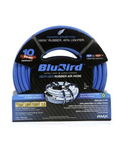 BLBBB14100 image(1) - BluBird BluBird Rubber Air Hose 1/4 in. x 100 ft.