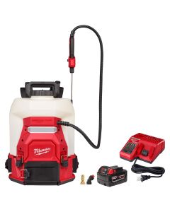 MLW3019-21PS image(0) - Milwaukee Tool M18 4-Gallon Backpack Sprayer with SWITCH TANK Kit