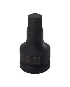 SUN560724 image(0) - Sunex 1 in. Drive 24 mm Hex Drive Impact So