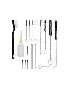 AES207 image(0) - AES Industries 207 21-Piece Ultimate Spray Gun Cleaning and Maintenance Kit, Plastic, Clear