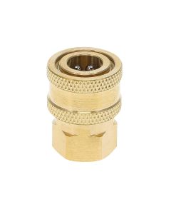 Flexzilla Pressure Washer Quick-Connect Plug, 1/4" Body x 1/4" FNPT, Steel