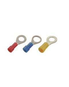 The Best Connection 8 AWG 3/8" Hd Vinyl Ring Red