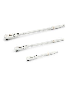 KDT81382 image(4) - GearWrench 3 Piece 1/4 Inch, 3/8 Inch, 1/2 Inch  Drive 120XP Locking Flex Head Ratchet Set