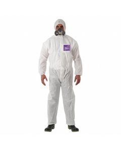 Ansell ALPHATEC 681500 SERGED HOODED COVERALL SIZE M
